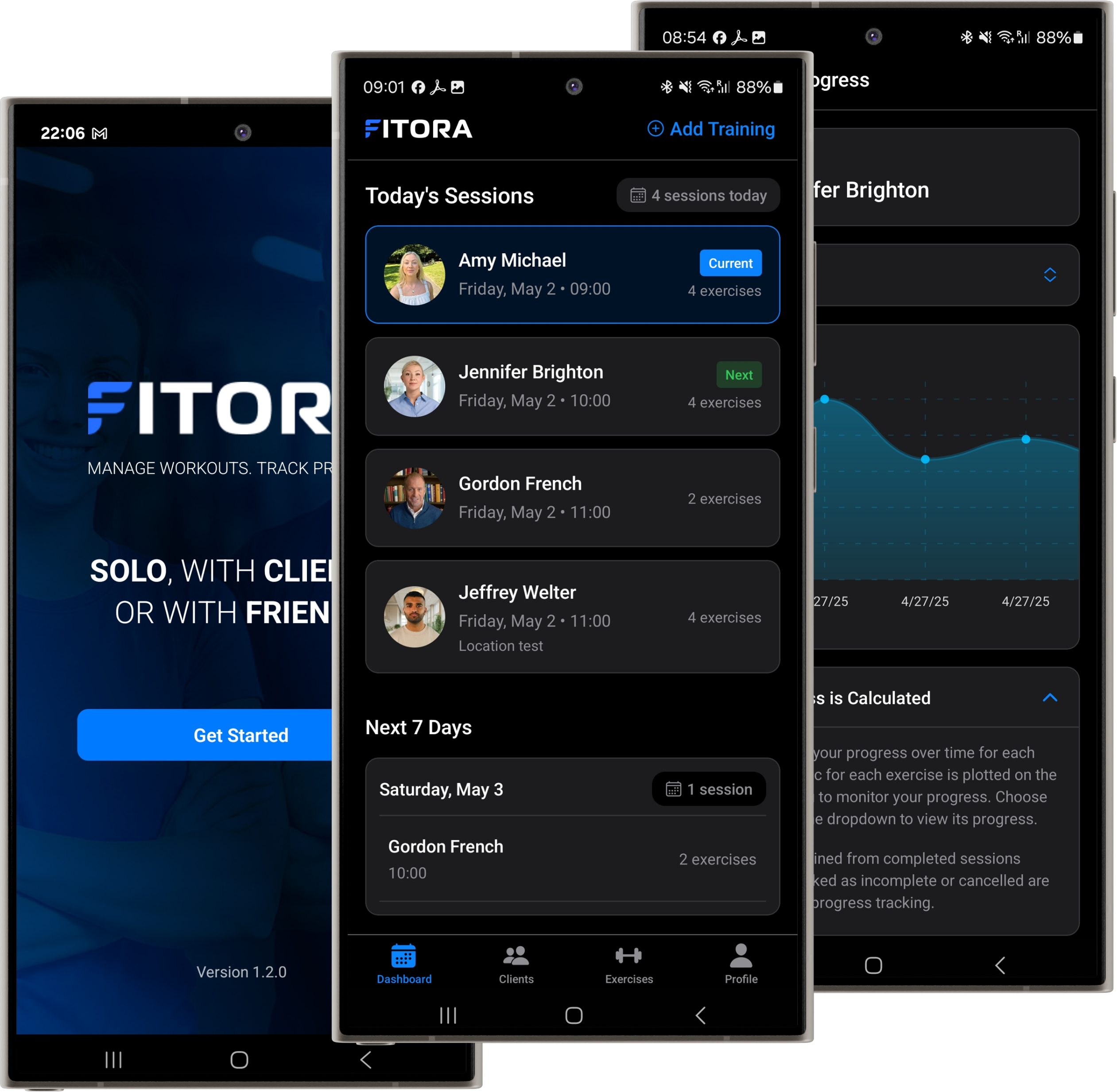 Fitora app screenshot